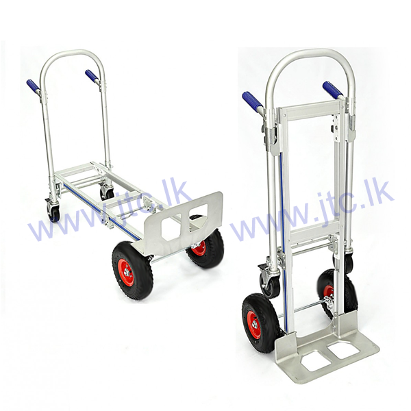 Multi Purpose 2+2 Wheel Trolley / Cart trolleys.lk